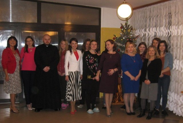 Wieczór wigilijny w Internacie    